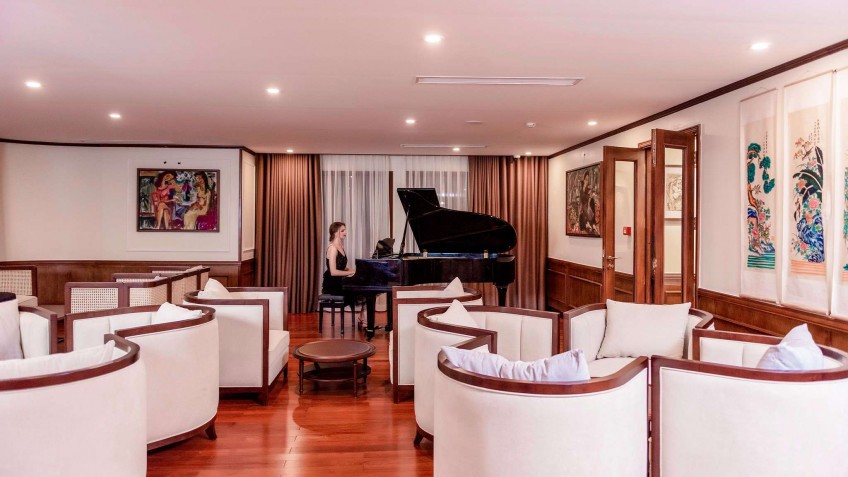 Heritage Cruise Binh Chuan: Song Hong Lounge