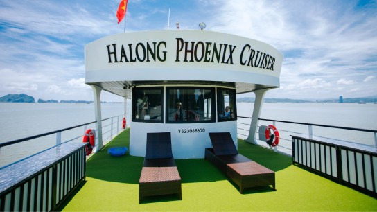 Phoenix Day Cruise: Captain cabin onboard