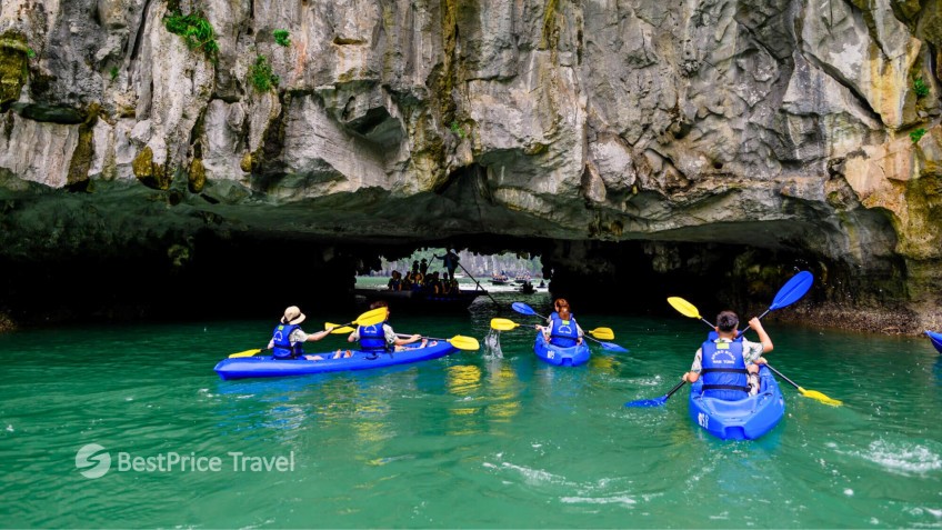 Hermes Cruise: Kayaking to Explore Water Cave