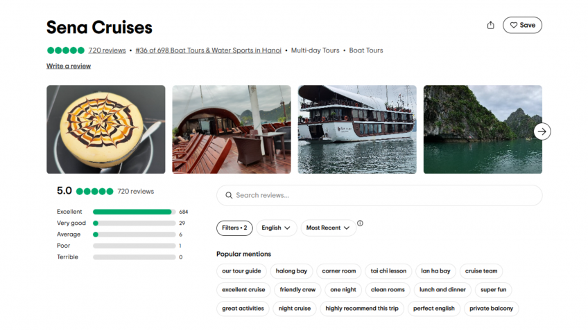 Sena Cruises: Sena Cruises Halong Bay On TripAdvisor